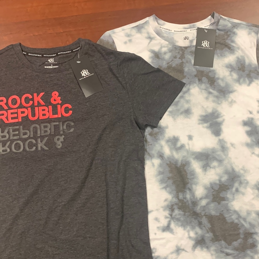 Twin Rock&Republic Ts